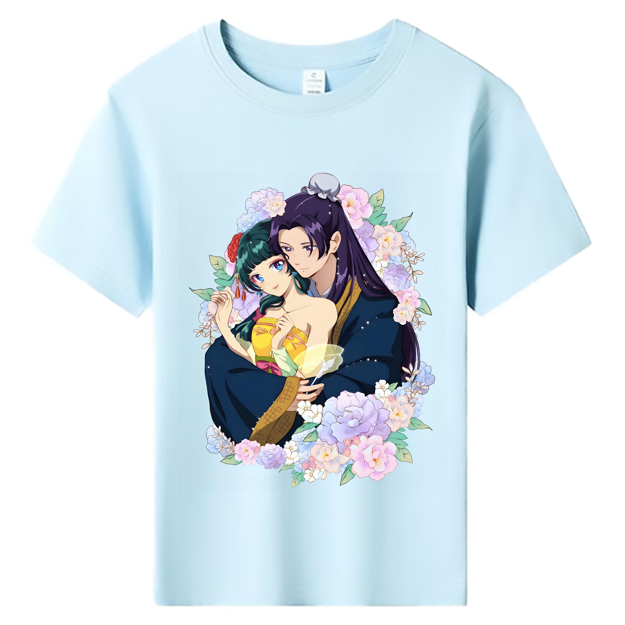 （画像用） 薬屋のひとりごと The Apothecary Diaries 綿100％キッズTシャツ（フロントプリント）